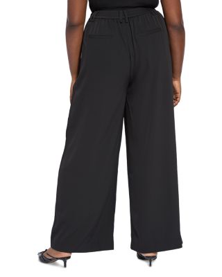 Darcy Pleated Wide Leg Trousers