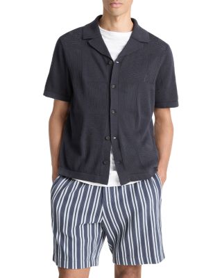 Patchwork Pointelle Shirt