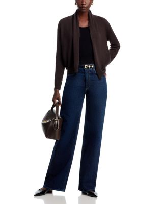 Cashmere Seamless Open Cardigan