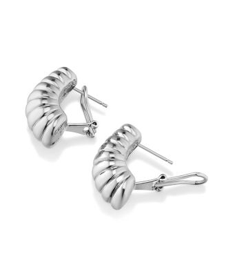  Sterling Silver Lady Finger Drop Earrings