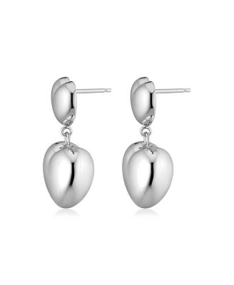 Sterling Silver Lover Statement Drop Earrings
