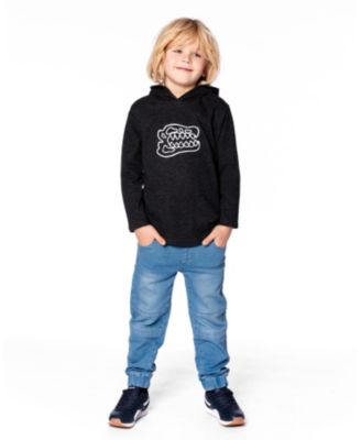 Boys' Long Sleeve Super Soft Brushed Jersey Hooded Sweatshirt - Little Kid