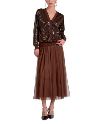 Relaxed V Neck Cardigan