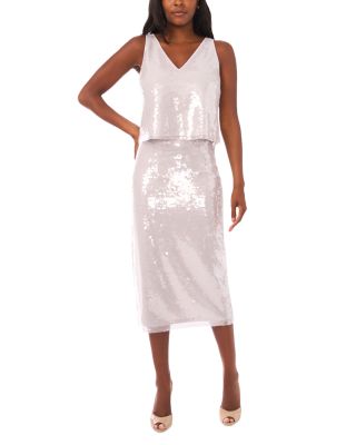 Sequinned Cropped Top