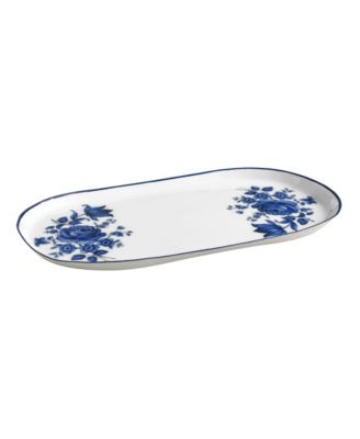 Cottage China Serving Tray