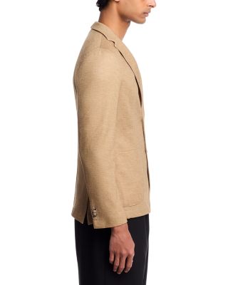 Hanry Melange Jersey Slim Fit Unstructured Sport Coat