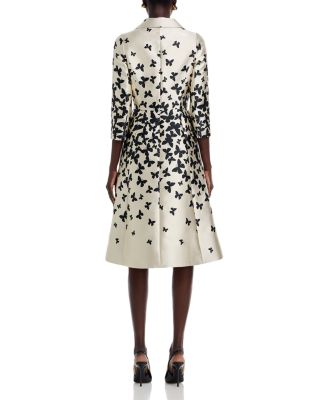 Butterfly Button Front Dress