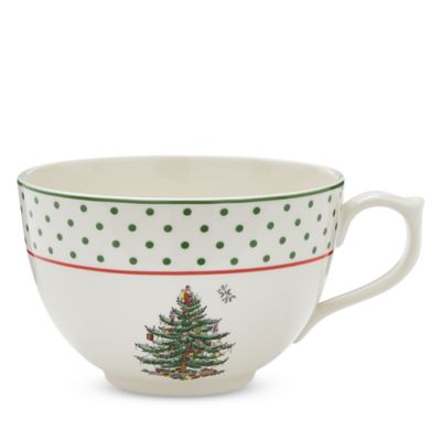 Christmas Tree Polka Dot Jumbo Cup