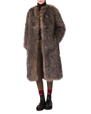 Gastoni Faux Fur Coat