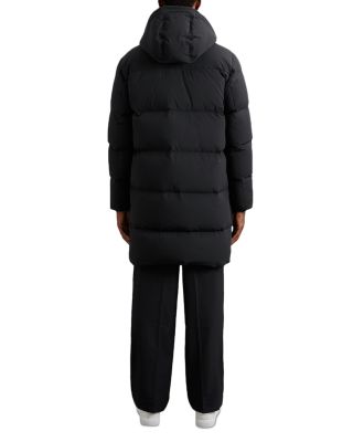 Moon Longline Quilted Down Coat