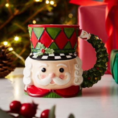 Christmas Tree Nutcracker Toby Mug