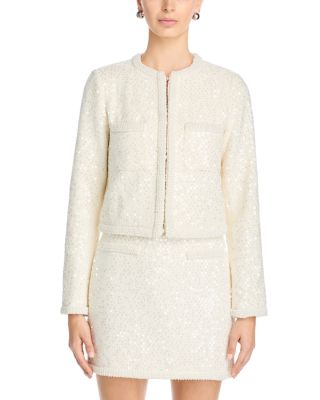 Tweed Sequin Jacket - Exclusive