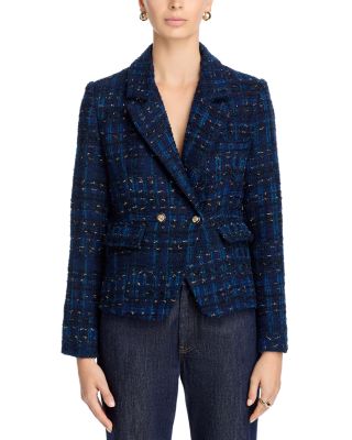 Tweed Cutaway Blazer - Exclusive
