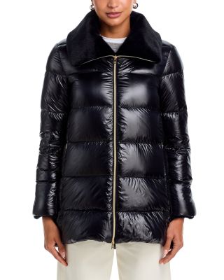 Ultralight Down High Low Mid Length Coat