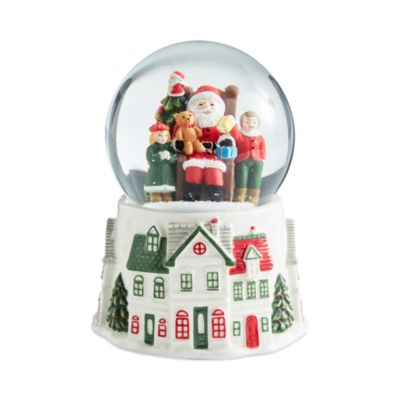 Christmas Tree Christmas Village Snow Globe