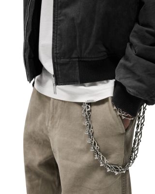 Hooded Oversized Bomber Jacket