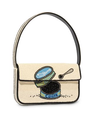 Tommy Beaded Caviar Bag