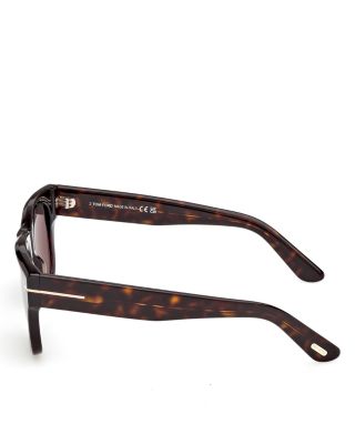 Finn Rectangular Sunglasses, 53mm