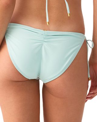 Lace Triangle Bikini Top & Lace Side Tie Bikini Bottom