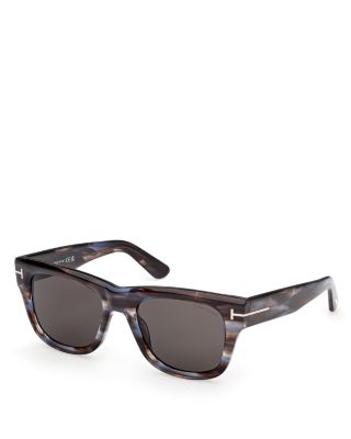 Finn Rectangular Sunglasses, 53mm