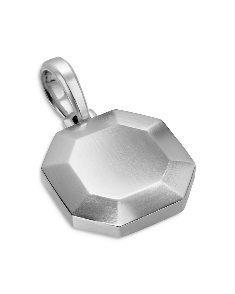 David Yurman Men's Faceted Amulet in Sterling Silver, 16mm