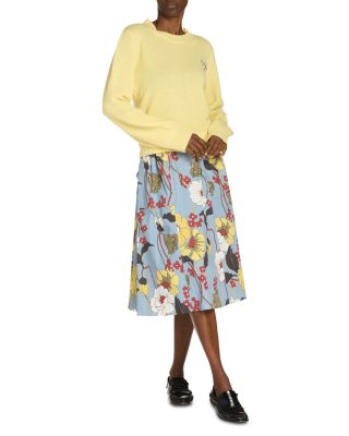 Cashmere Long Sleeve Crewneck Sweater