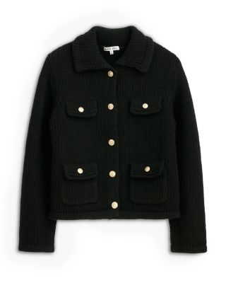 Edinburgh Merino Wool Sweater Jacket