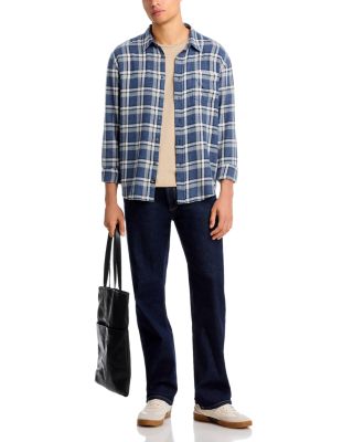 Nash Straight Fit Jeans in Rinse Wash Blue