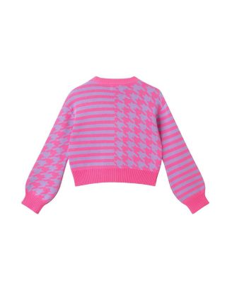 Girls&#39; Houndstooth Cardigan - Big Kid