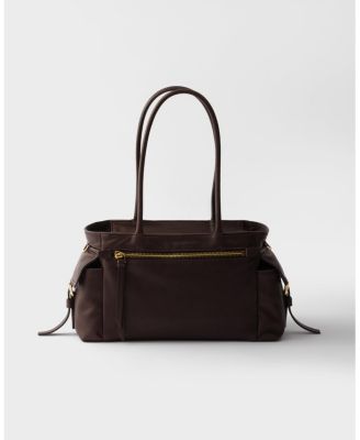 Explore Medium Nappa Leather Tote Bag