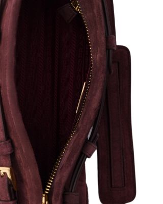 Bonnie Small Suede Shoulder Bag