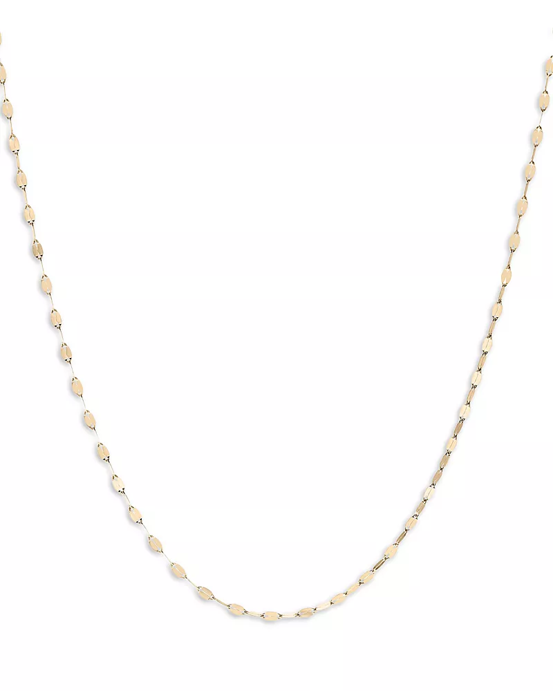 Lana Jewelry 14K Yellow Gold Mega Gloss Blake Chain Choker Necklace, 15