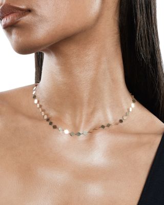 14K Yellow Gold Kite Link Chain Necklace, 18"