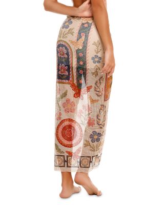 Tock Fiore Maxi Skirt Swim Cover-Up