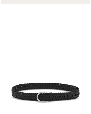 Men's Braided Leather Belt