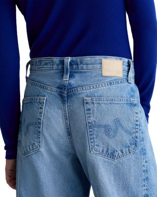 Hattie High Rise Barrel Jeans in Blueprint