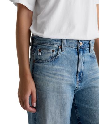 Saige High Rise Wide Leg Jeans in Western Front