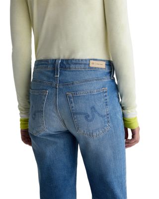 Sandra Low Rise Straight Jeans in 15 Years Regal