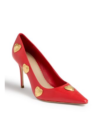 Women's Luna Metal Hearts Pumps