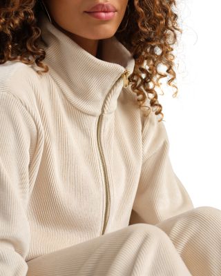 Plush Half Zip Sweatshirt