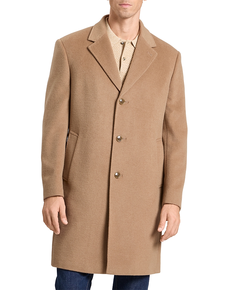 Ted Baker Wystan Overcoat In Brown