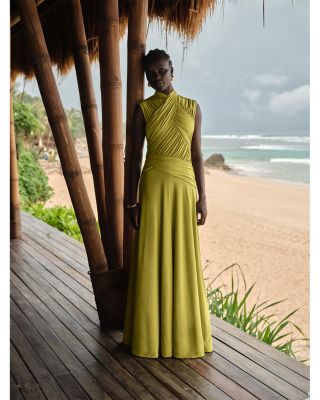 Juniper Ruched Gown