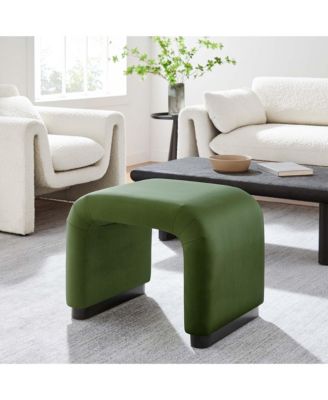 Koda Performance Velvet Waterfall Stool