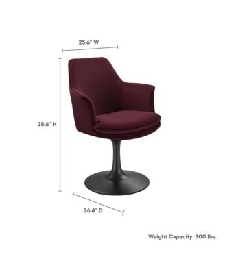 Lippa Swivel Dining Armchair