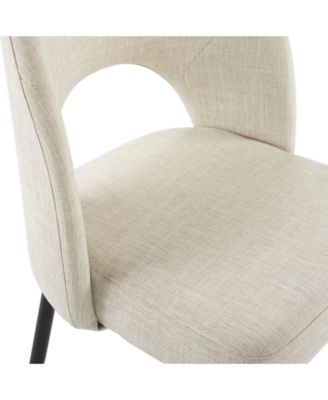 Rouse Upholstered Fabric Dining Side Chair, Set of 2