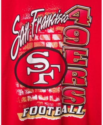  Women's NFL San Francisco 49ers Brick Vintage Tee