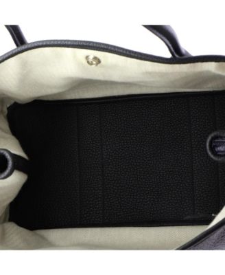 36 Garden Party Tote Leather