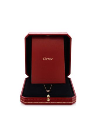  0.20-0.29CT C de Cartier Necklace 18K Rose Gold and Diamond, 15.25 - 16.5"