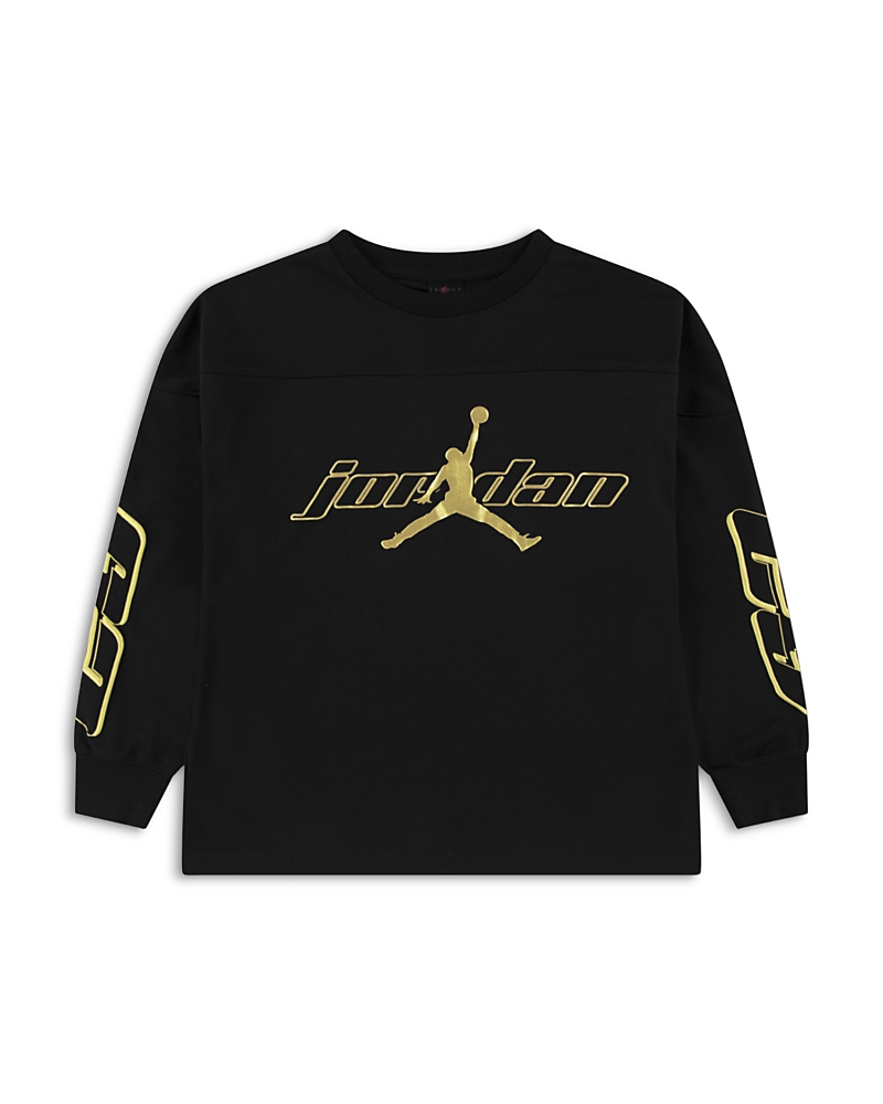 Jordan Boys 8-18 Long Sleeve Sweatshirt In Black