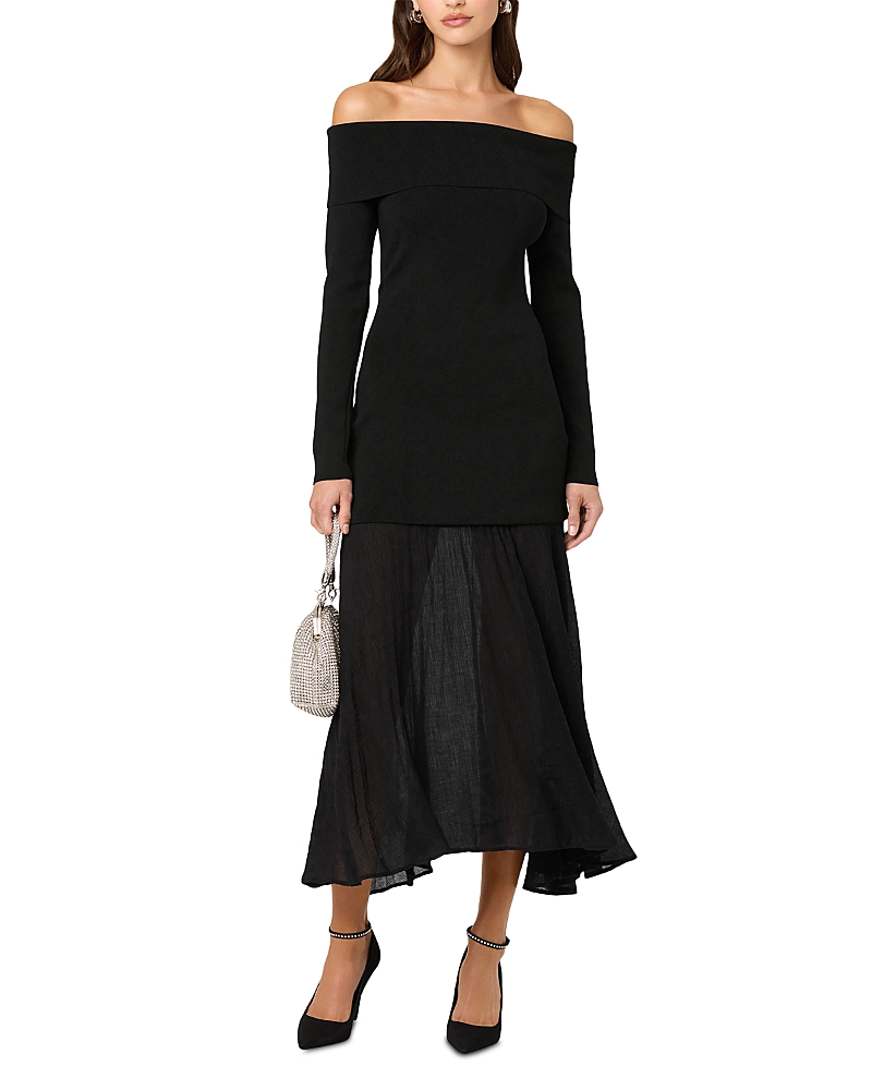 Astr The Label Lidia Dress In Black